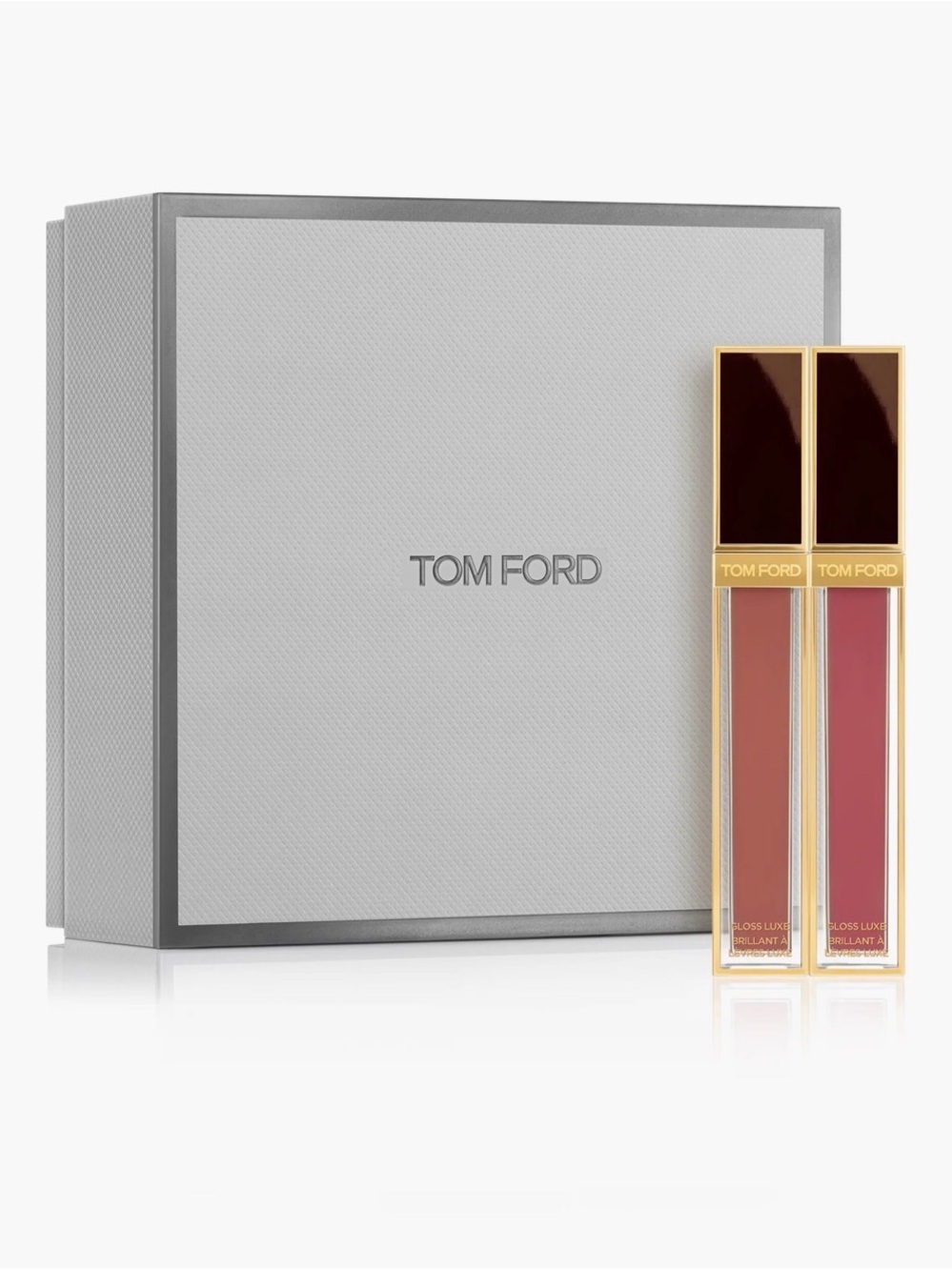 Tom Ford Luxury Lip Gloss Duo – 22 SUNRISE PINK / 
08 INHIBITION